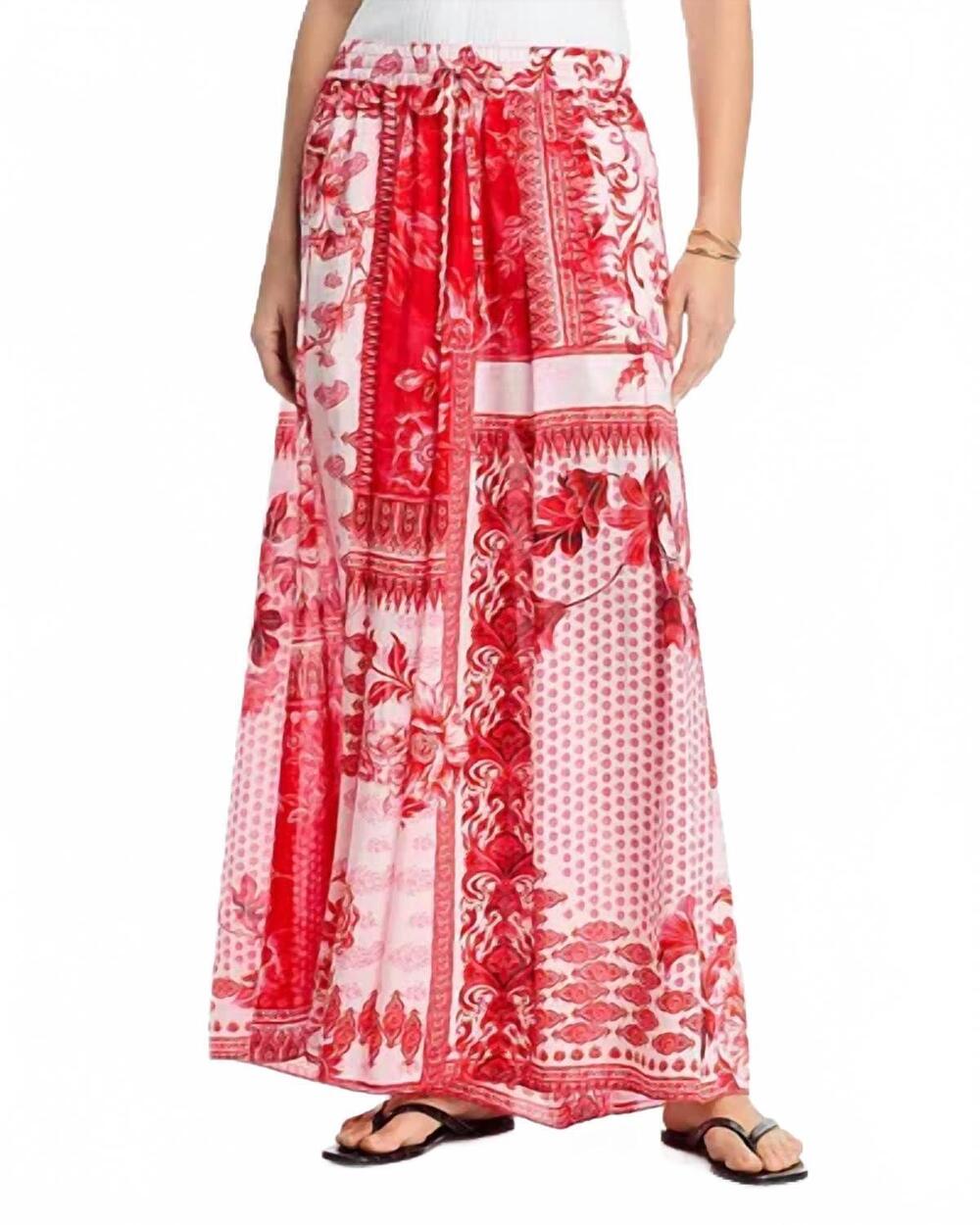 NEW JOHNNY WAS arya lined pant in diantha scarf